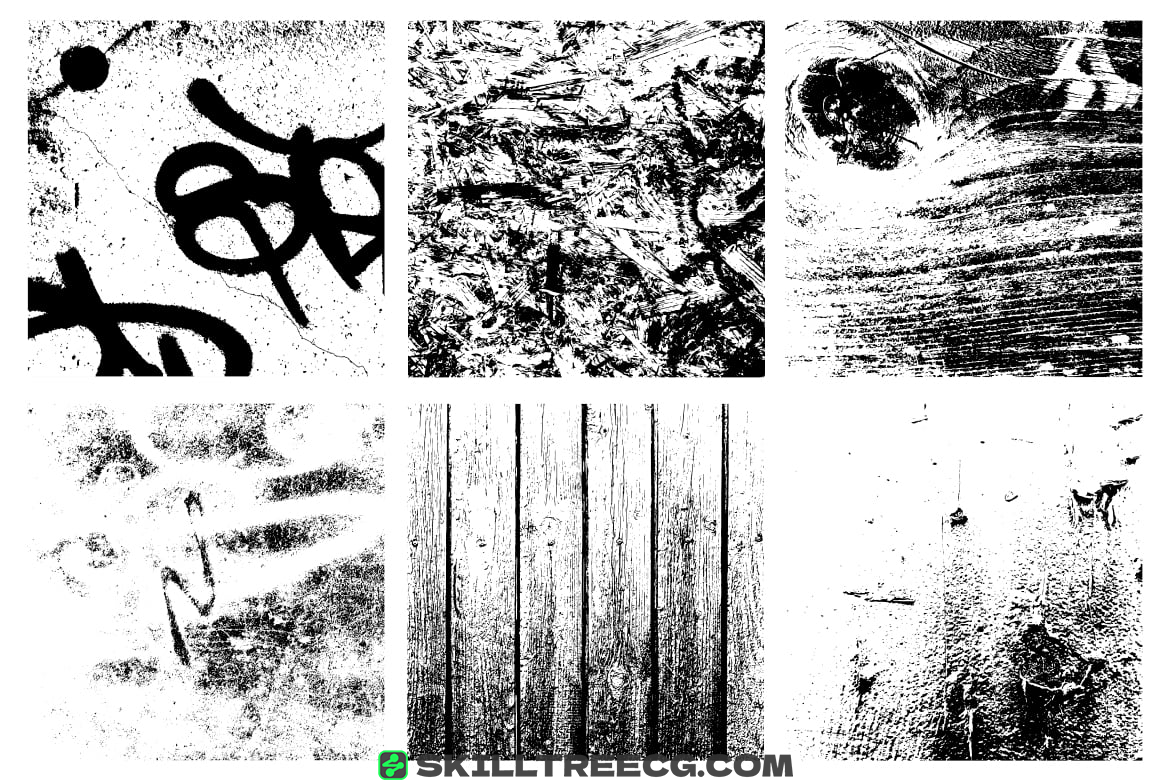 图片[3]-Vector Grunge Textures（743262）-技能树